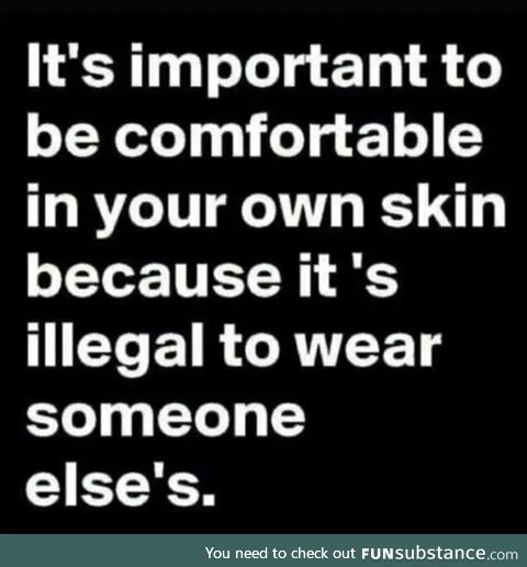 Stay wholesome.