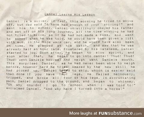[OC] Pre internet shitpost: Found this today. Wrote it age 11 to test my Amiga 500