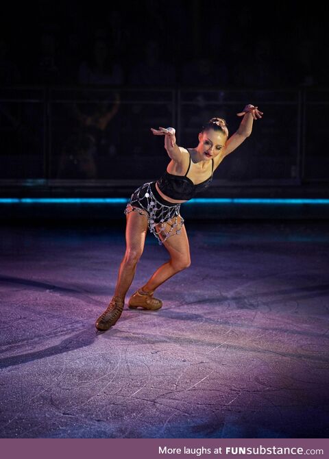 Photo I captured tonight of a figure skater