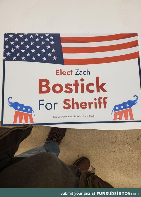 [OC] Guy I know worked at a sign printing company. Dozens were printed before they caught