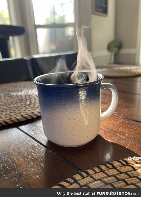 [OC] My coffee this morning