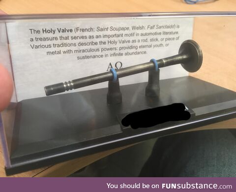 My coworker found Holy Valve so I made the rest
