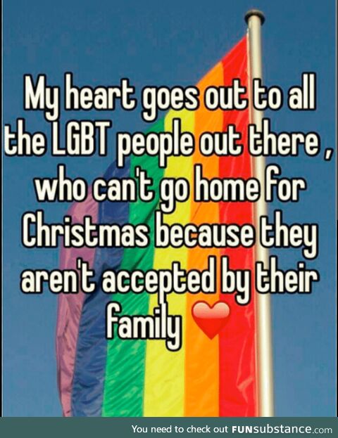 If you know someone who's lonely over the holiday, look after them.