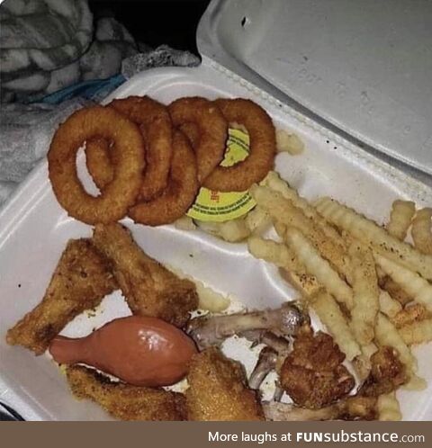 Kids ate one of my wings and tried to replace it