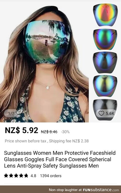 Have you seen my sunglass?