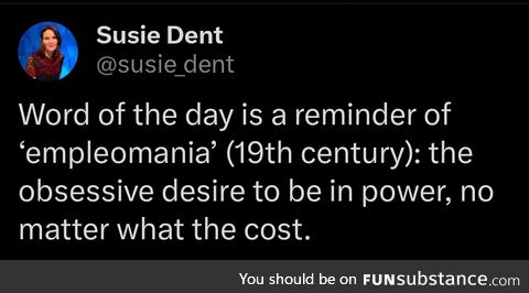 Absolute power corrupts absolutely