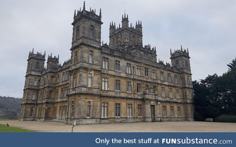 Today I visited Highclere Castle (aka Downton Abbey). An absolute dream come true for me