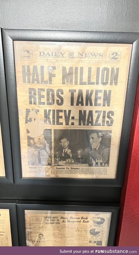[OC] In my dining room I see how important Kiev is to history from Sept 27th 1941