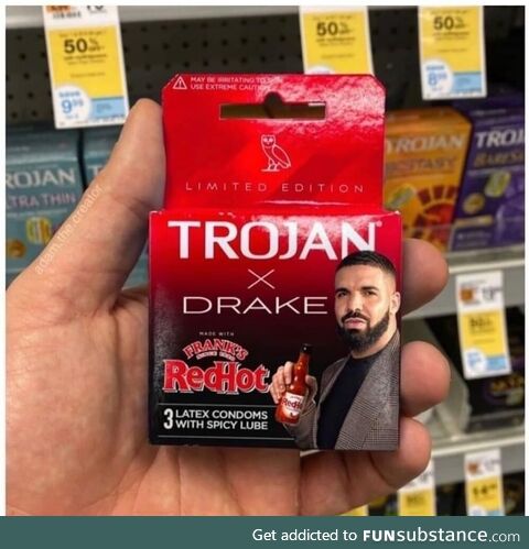 That new Drake condom