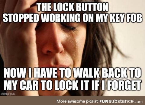 I can't use the remote start feature either since I need to re-lock the car first