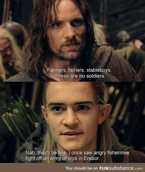 If he only knew