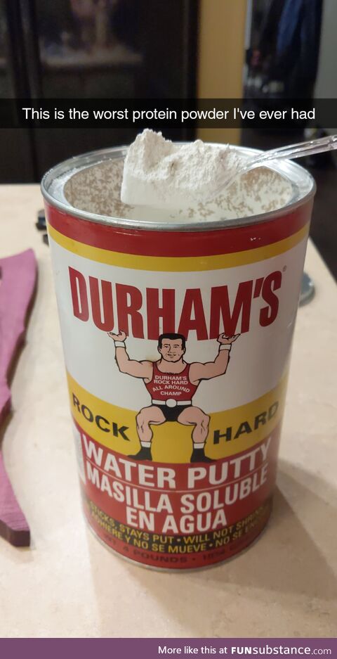 I think something is wrong with my protein powder
