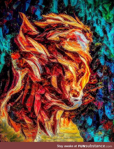 The lion prince/ digital art [oc]