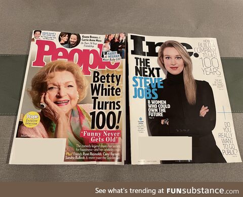 I own two of the most awkward magazine covers ever