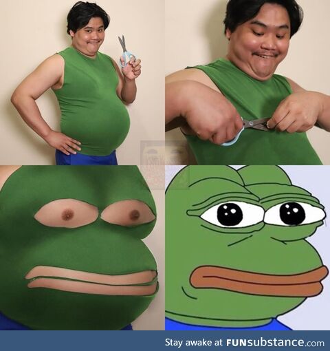 Live action PEPE the frog