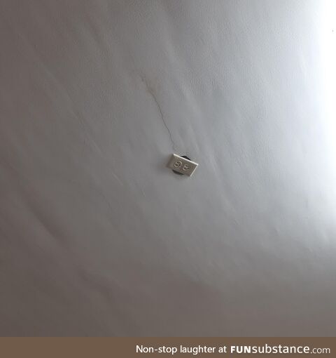 Who would've thought ceilings needed sockets too?