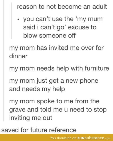 My mom