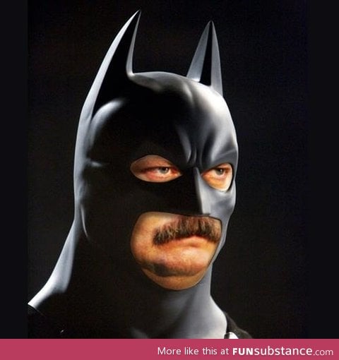 If Ron Swanson was batman