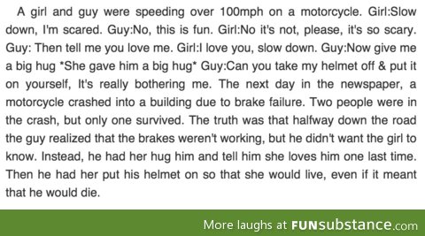 Love on a Motorcycle