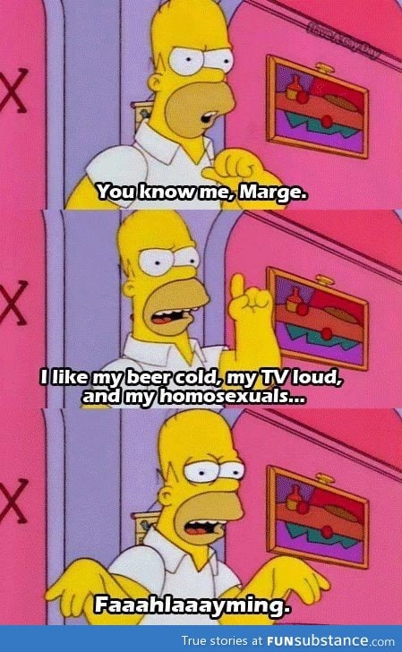 Homo- I mean, homer!