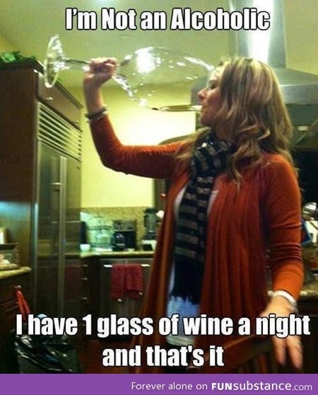 I'm no alcoholic