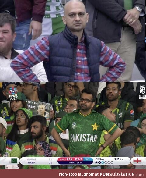 Pakistan fans remain disappointed