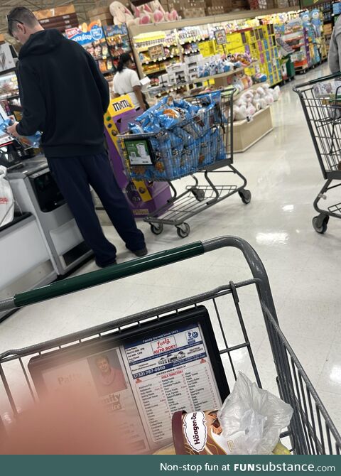 My mans saw a SALE