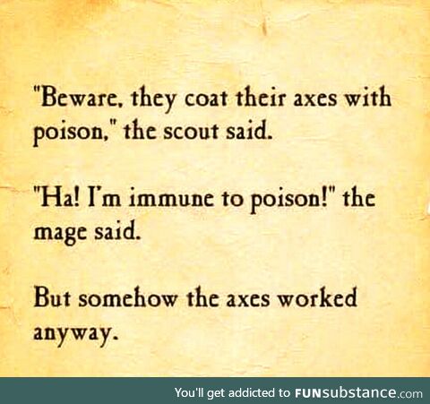 Sounds like Terry Pratchett
