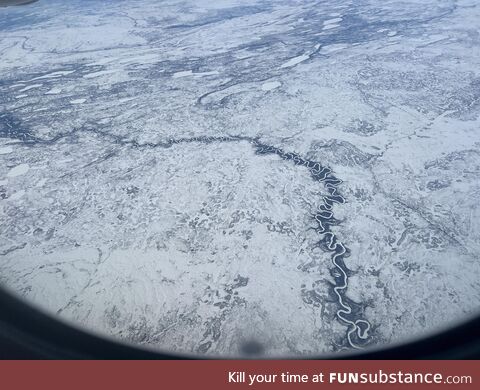 Wanted to share this mesmerizing view I had on my flight to México