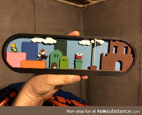 An original Mario diorama, by me!