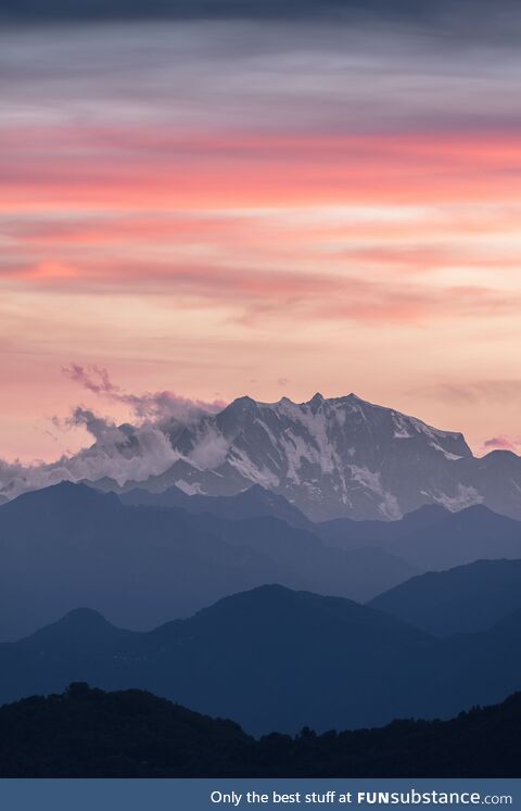 Monte Rosa, Zermatt, Switzerland. Photo by Samuel Ferrara