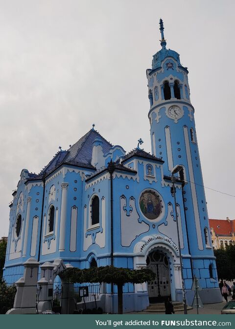 Blue church (bratislava, slovaquia)