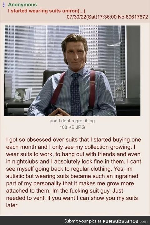 Anon likes Suits