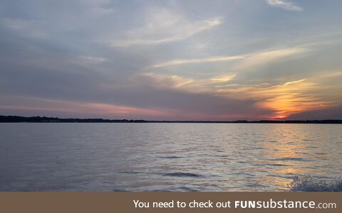 [OC] Coming in from a day of fishing on the Chesapeake Bay - MD, USA