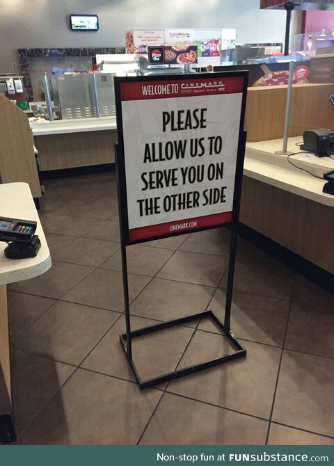 Theaters really fighting for my business, in this life and the next