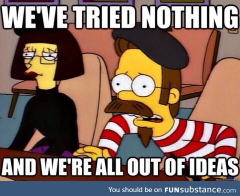 How I view my friends who refuse to discipline their kids but whinge they want them to be