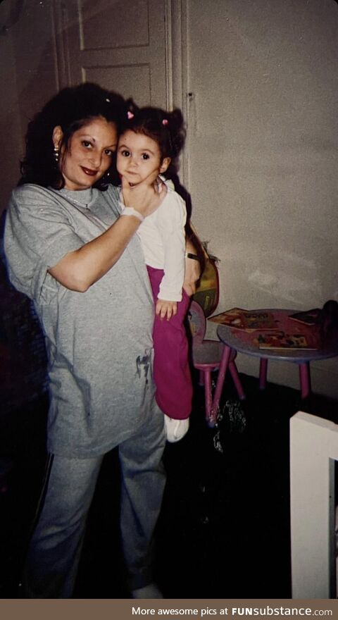 Me and my momma in 2007