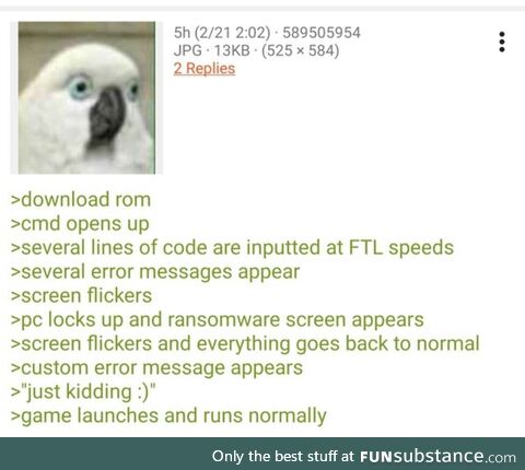 Anon plays a Game