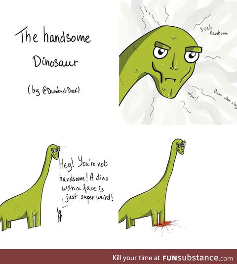 Handsome dino