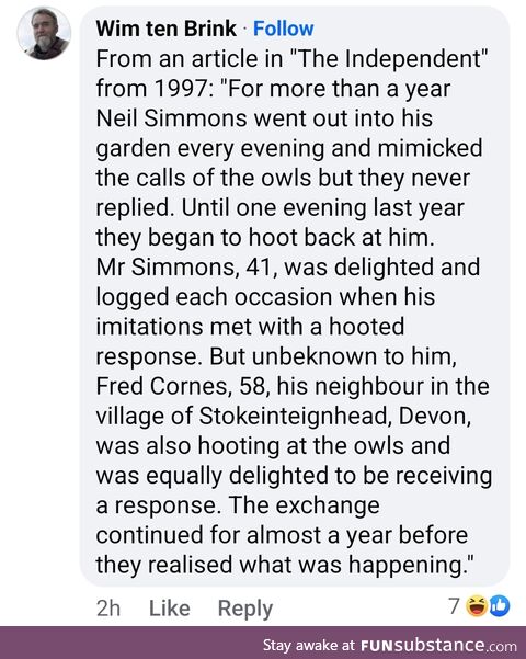 Well owl be