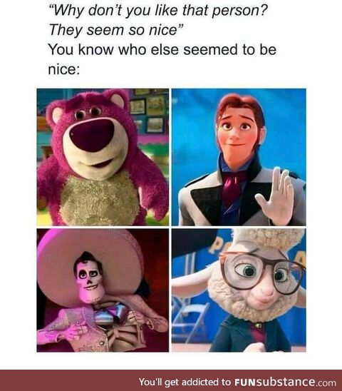 Appearances can be deceiving