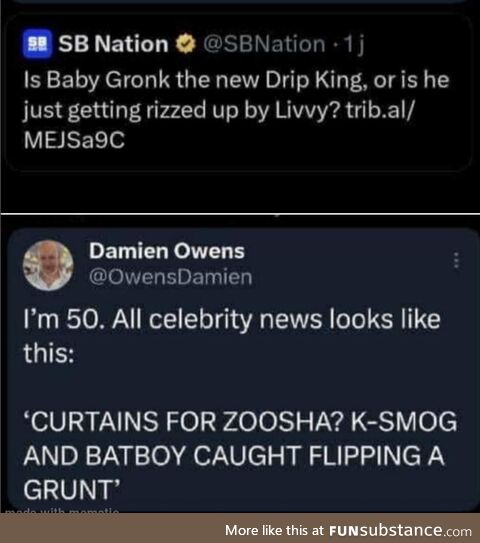 I'm with the boomers on this one