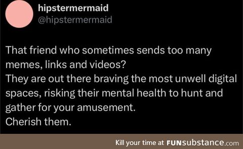 Me finding a new closed FB group specifically centered around mental illness