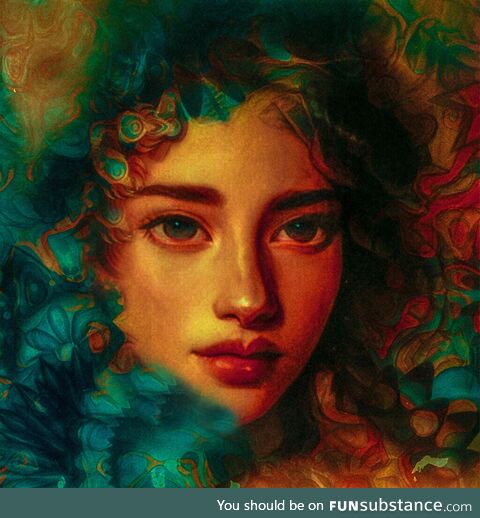 My Painting, “Princess of The Forests”
