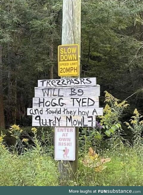 Paddle faster; I hear banjos