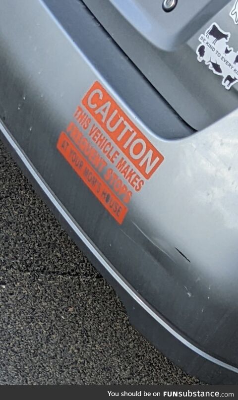 I found the mailman's car