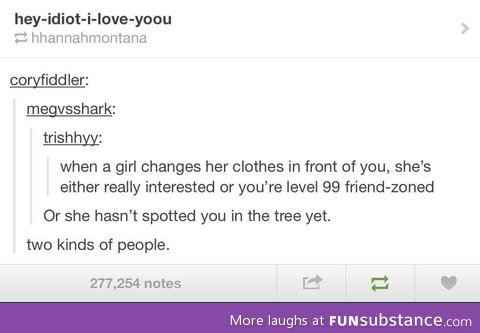 Changing clothes