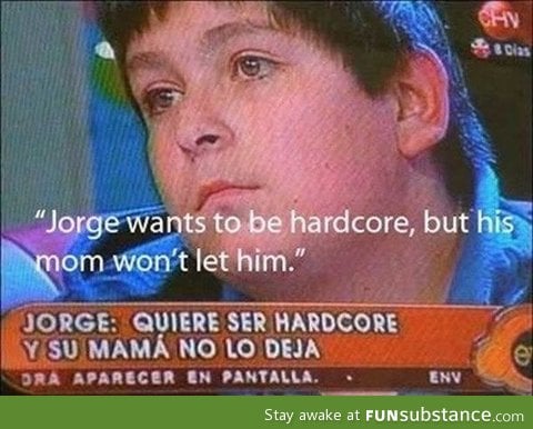 I feel you jorge