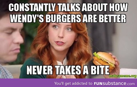 Something I've noticed about wendy's commercials