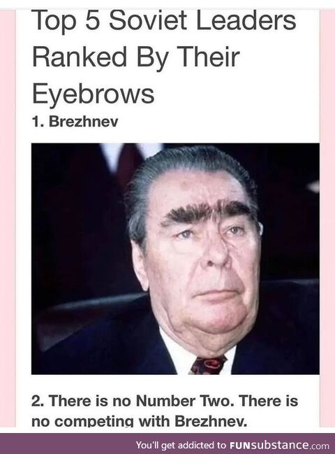 Those are some thicc eyebrows